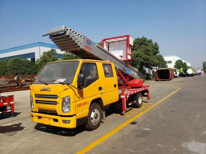 弋阳县附近云梯车出租 砂石搬运